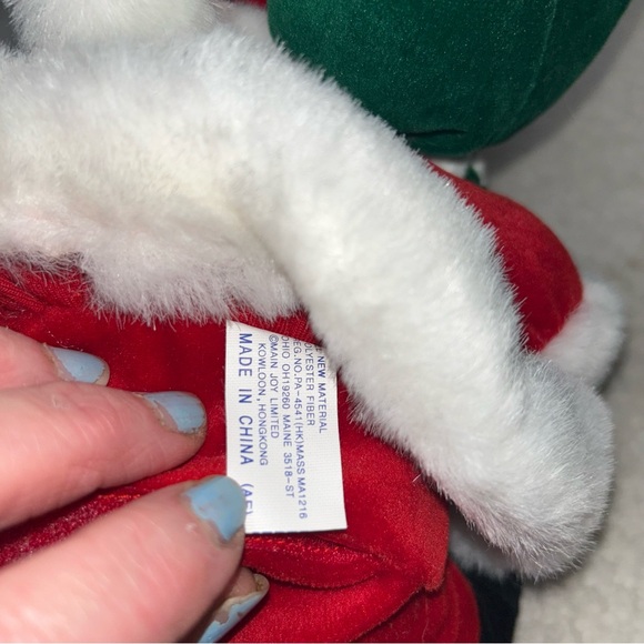 Main Joy Limited 7" x 7" singing Santa Claus Vintage Hong Kong loud singing - Picture 6 of 12